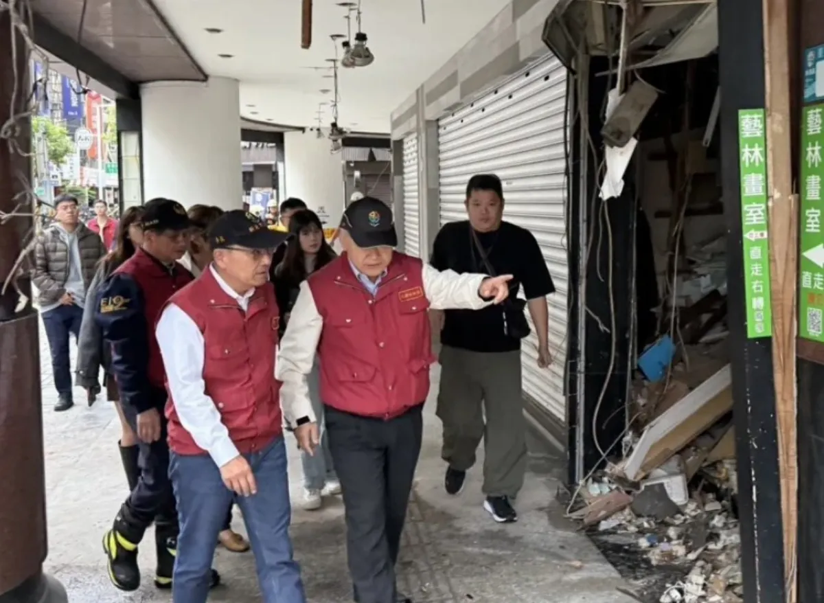 板橋氣爆傷者出院  侯友宜：檢察建物結構求償依法
